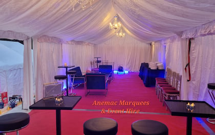 White Party Tent Marquee 4mx6m