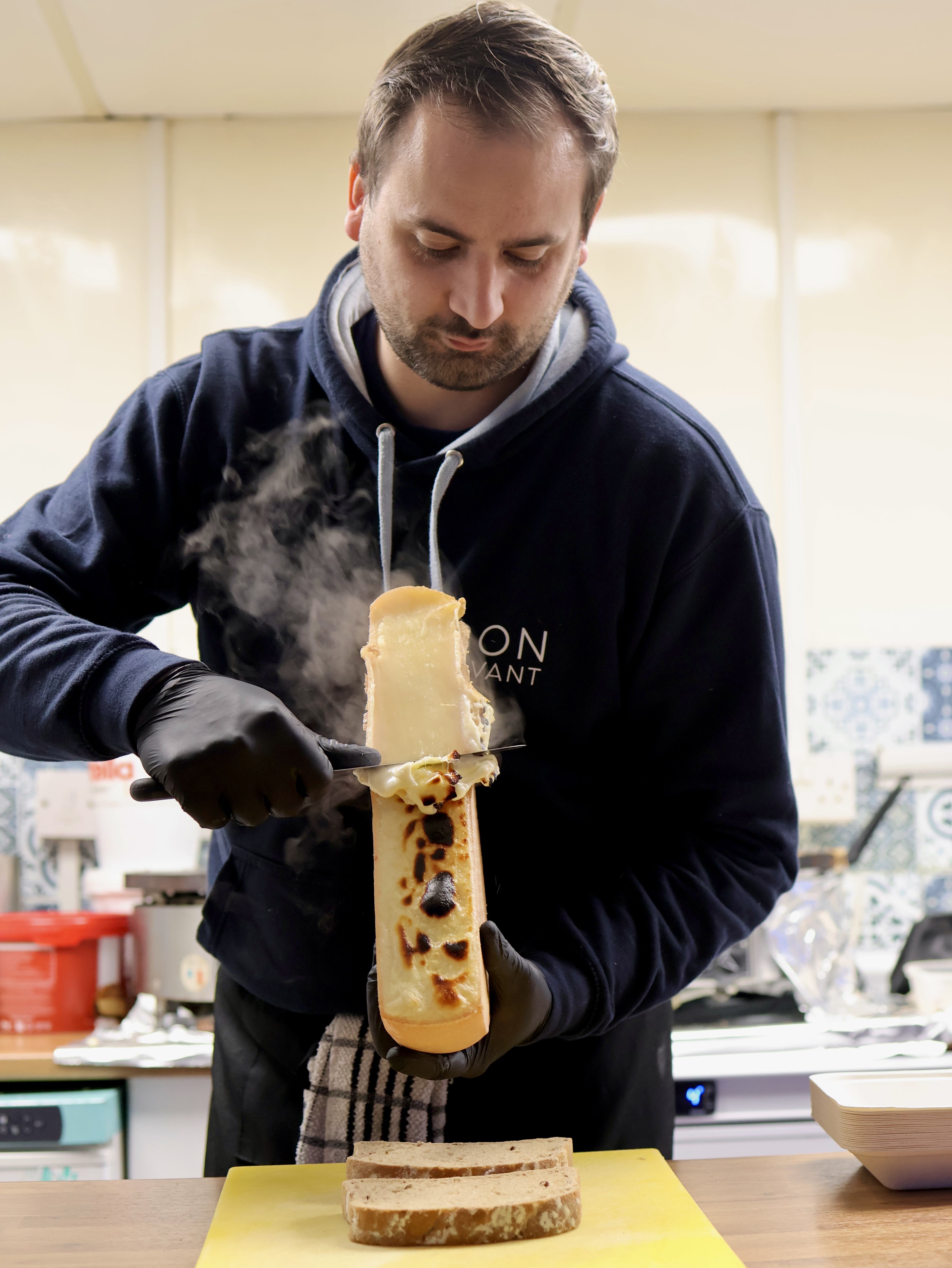 Bring Taste of the French Alps to Your Event with our Sourdough Raclette 