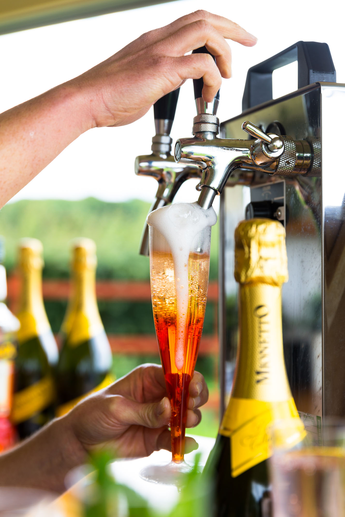 All-Inclusive Prosecco & Peroni Served From Penny Farthing Bike