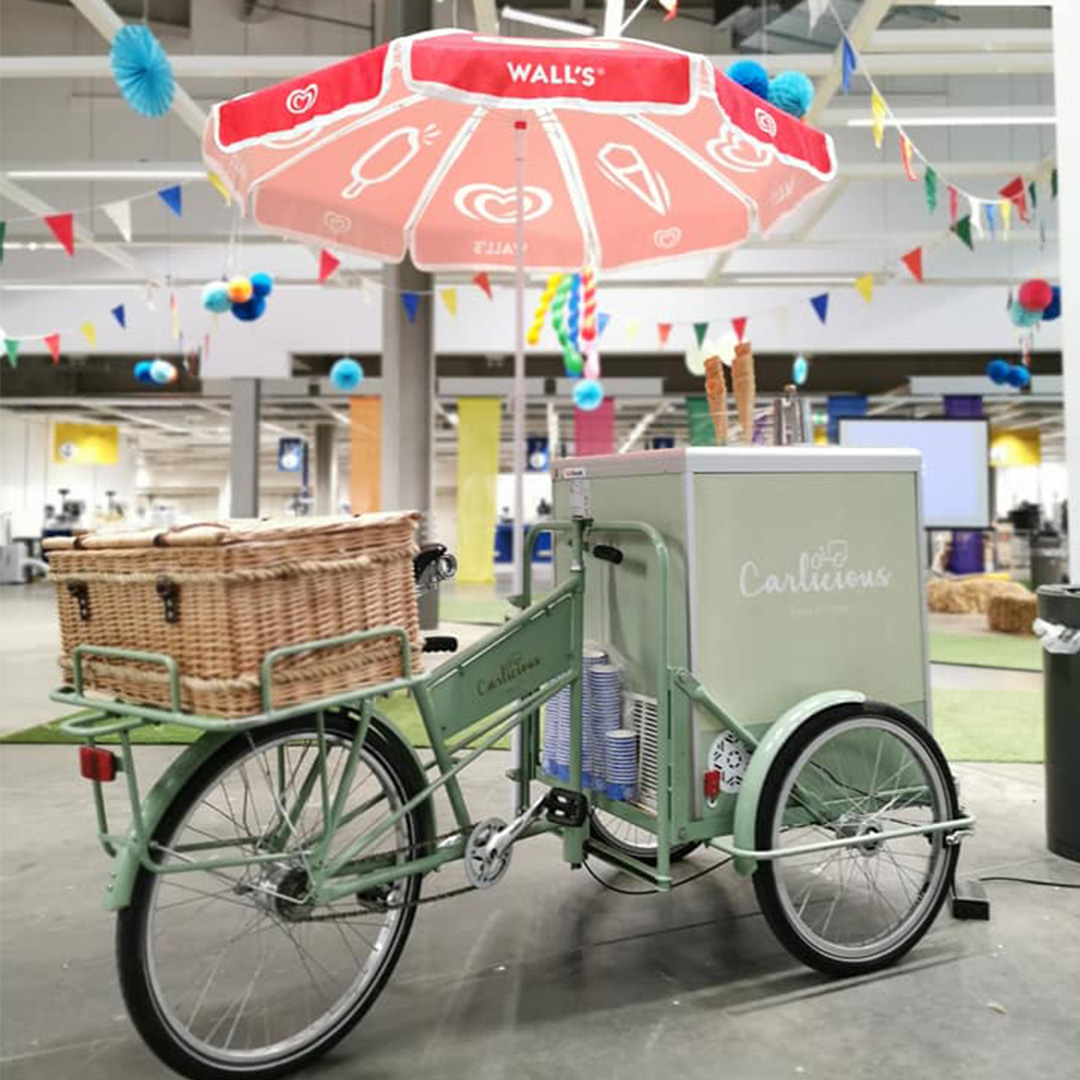 Ice Cream Trike Hire for Weddings, Parties & Corporate Events