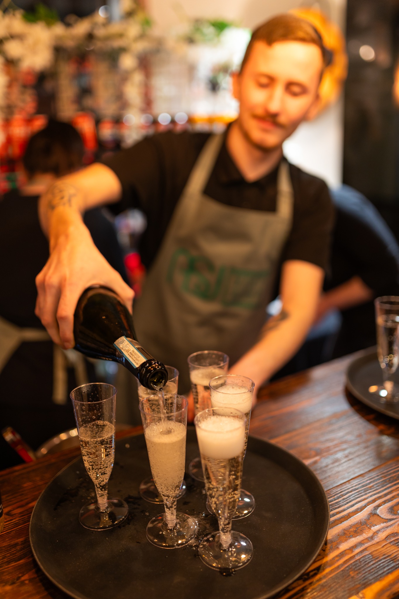 Luxury Rustic Mobile Cash Bar With Lights