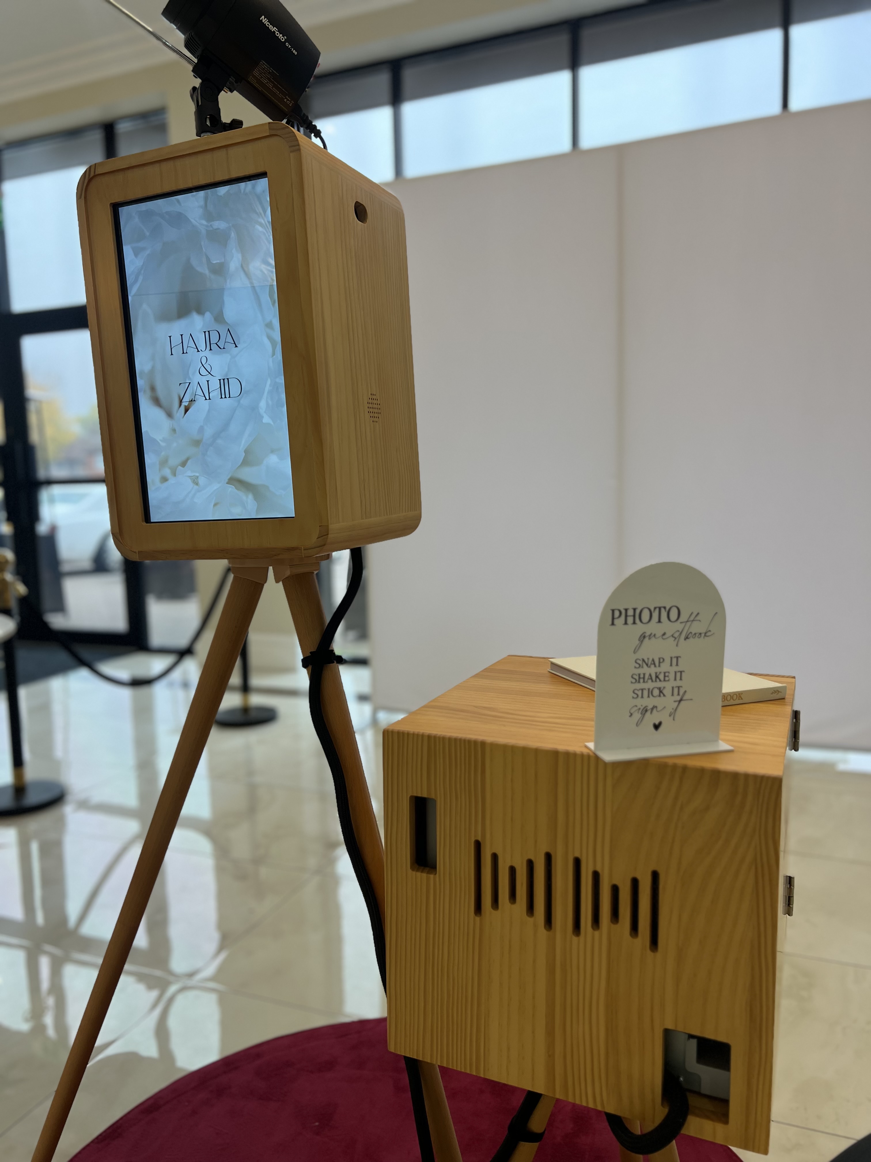 Vintage Photobooth Staffed with Instant Prints & Digital Library