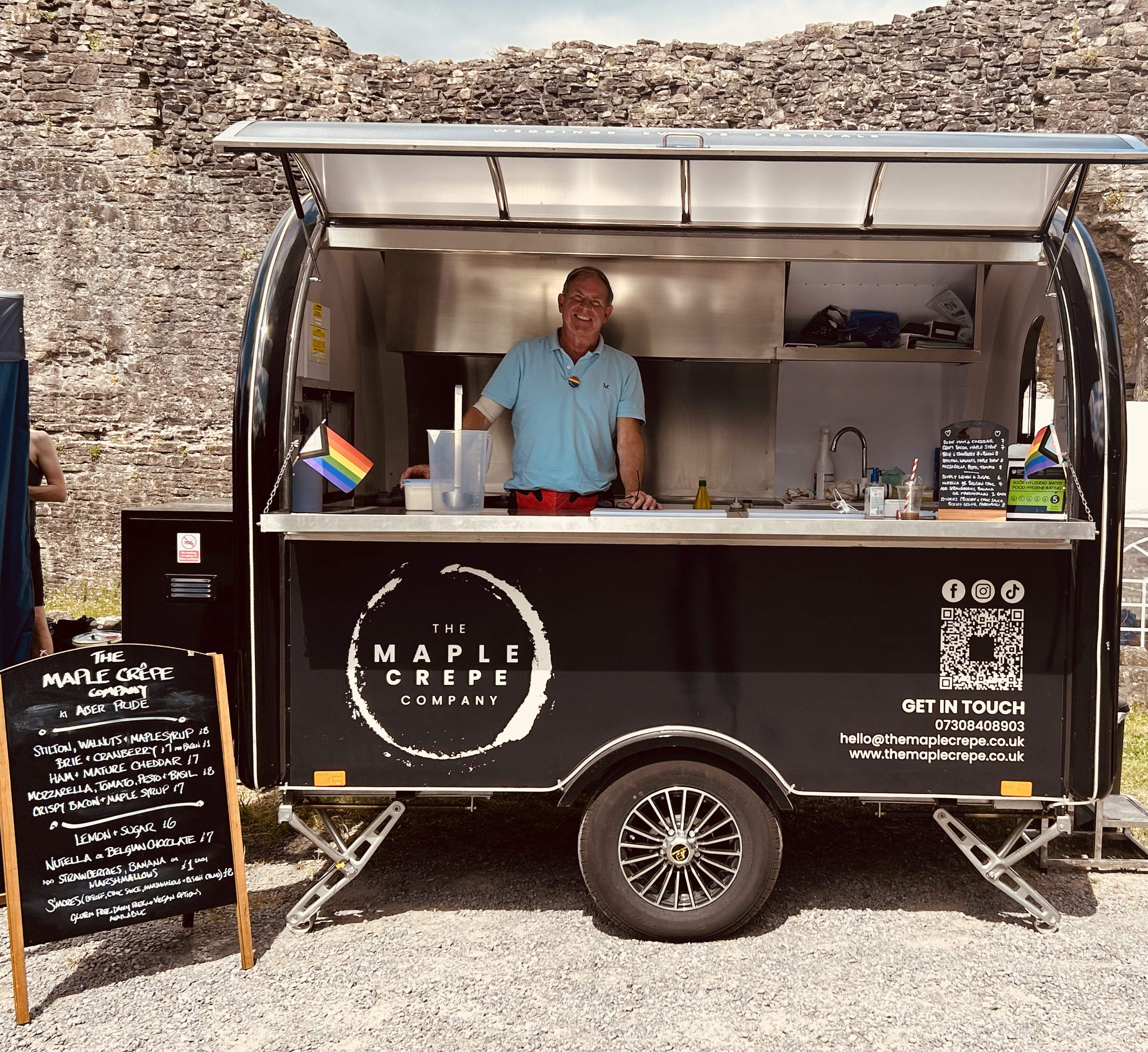 Delicious Sweet & Savoury Crêpes