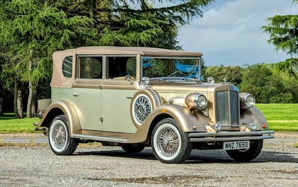 Two-Tone Gold Regent Classic Car