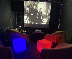 Indoor Cinema Experience Under 6m x 3m Gazebo