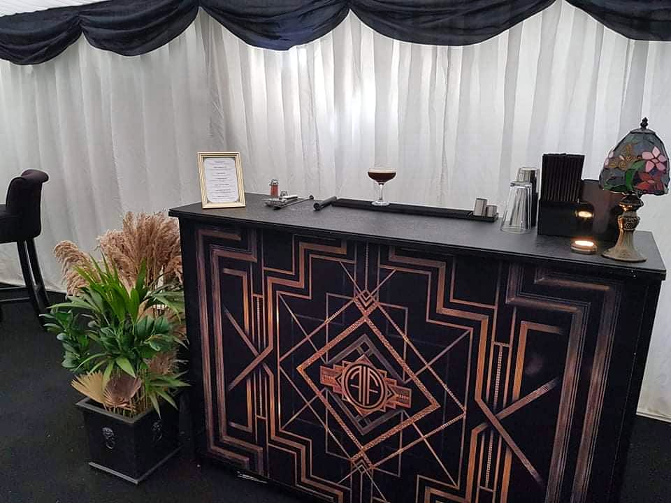 Gatsby Themed Roaring 20’s Cocktail Bar