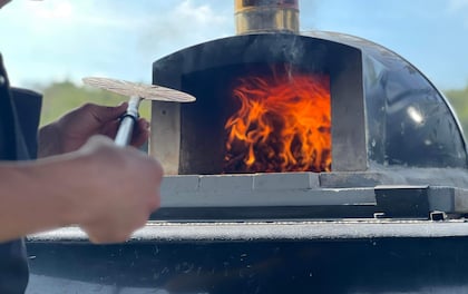 Mouth Watering, Wood Fired Stone Baked Italian Pizza