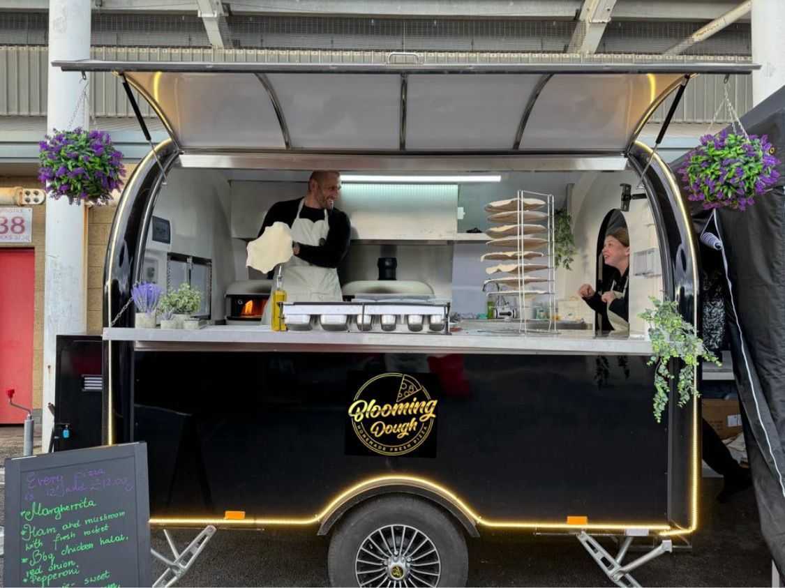 Stonebaked Sourdough Served From Stylish Trailor