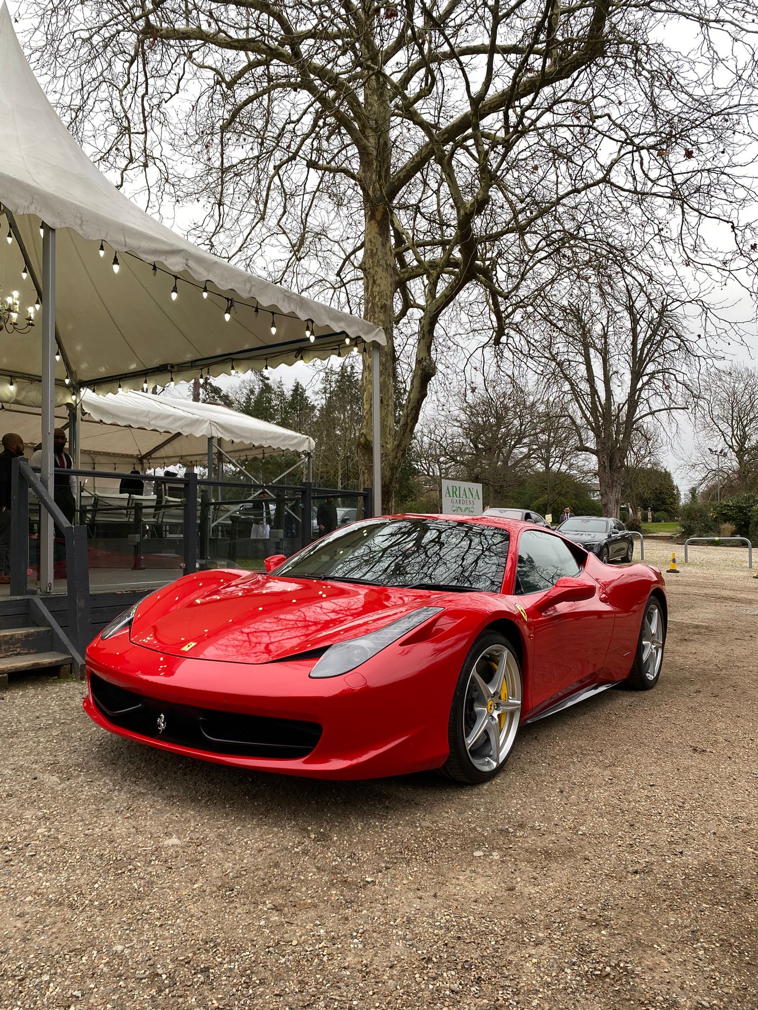 Ferrari 458 - Red - The Ultimate Poster Car for your Big Day
