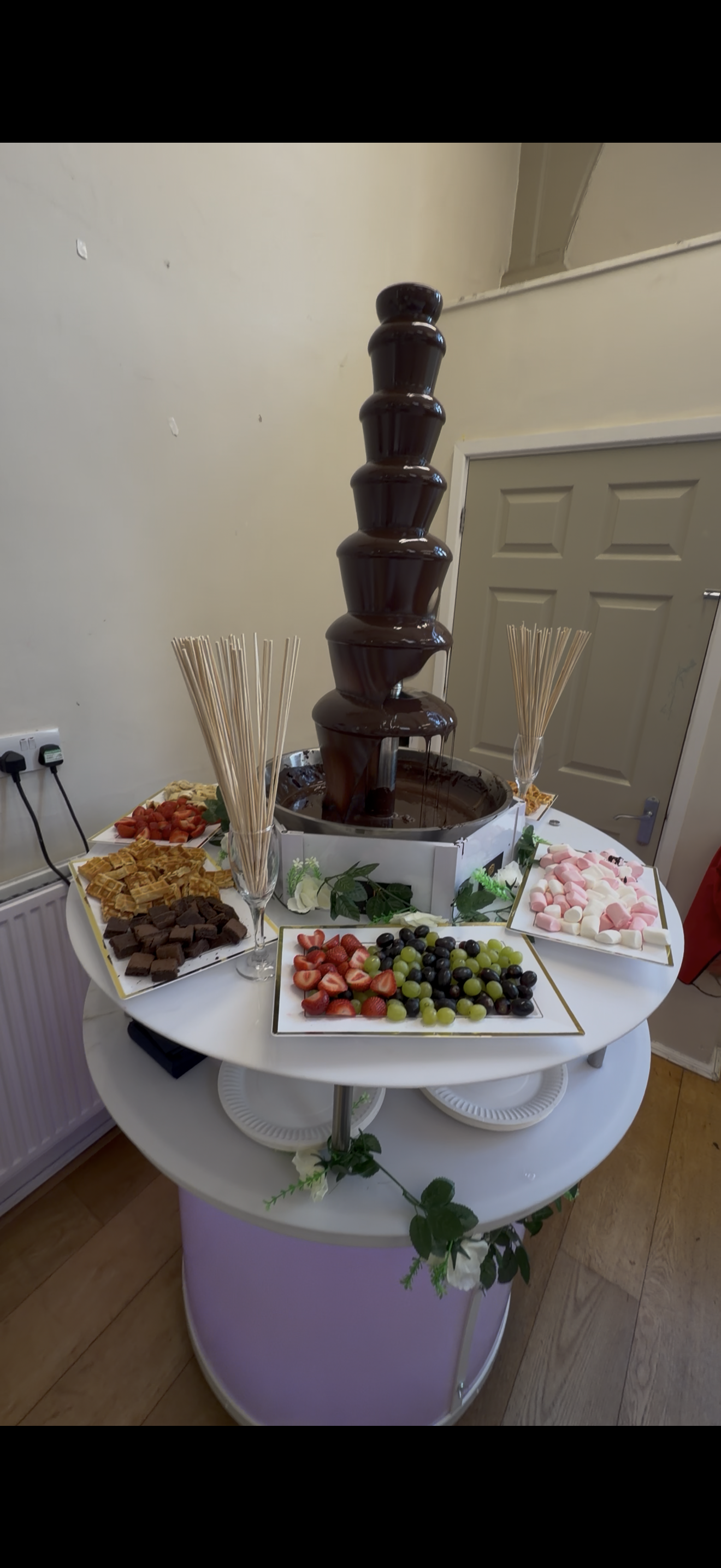 Our Stunning 7-Tier Premium Chocolate Fountain
