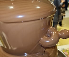 5-Tier Chocolate Fountain Experience with Handcrafted Treats