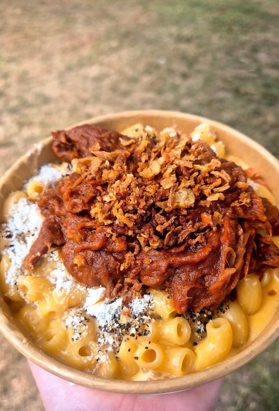 Oozing Cheese Loaded Mac & Cheese
