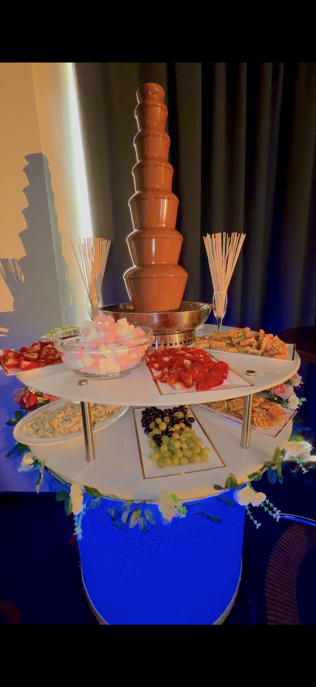 Our Stunning 7-Tier Premium Chocolate Fountain
