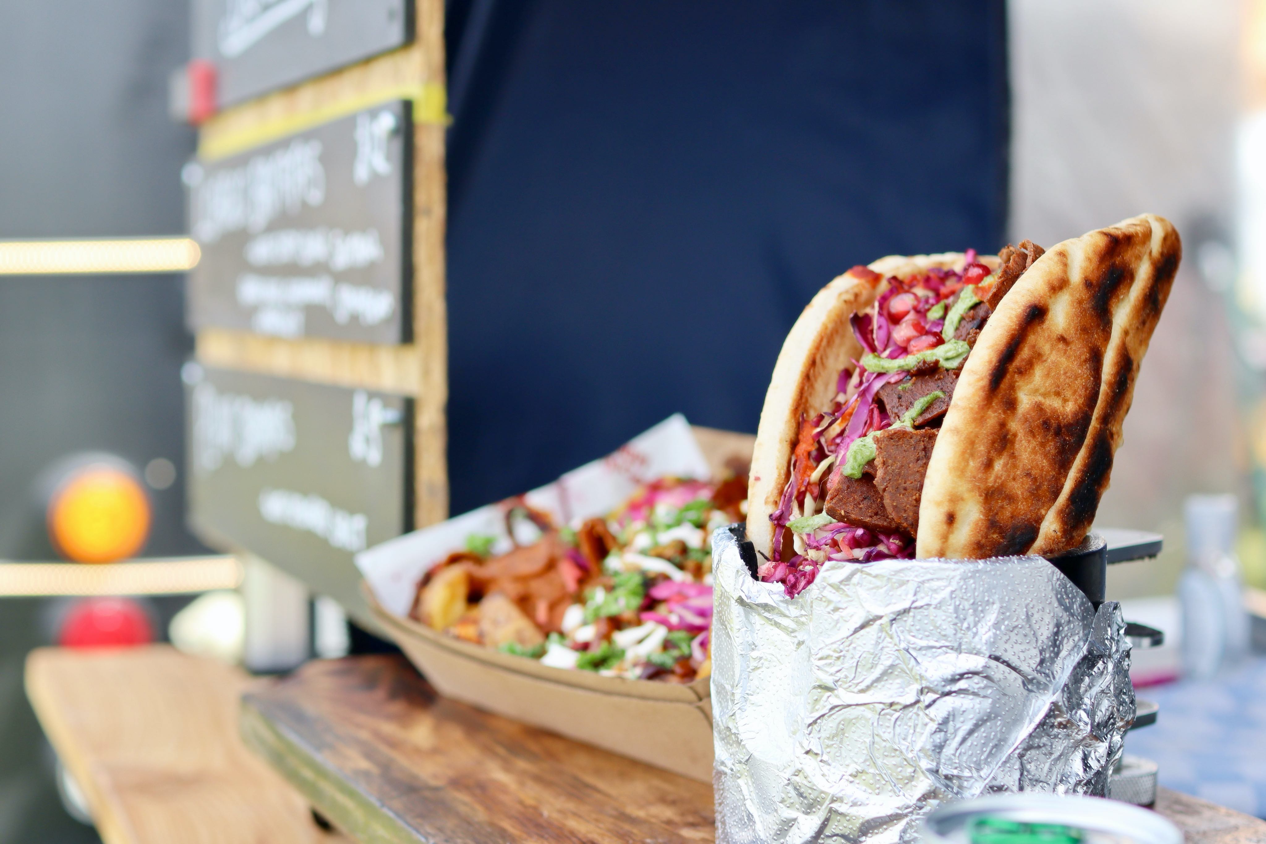 100% Plant-Based Middle-Eastern Street Food & Mezze