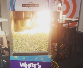 Custom Branded Popcorn Cart