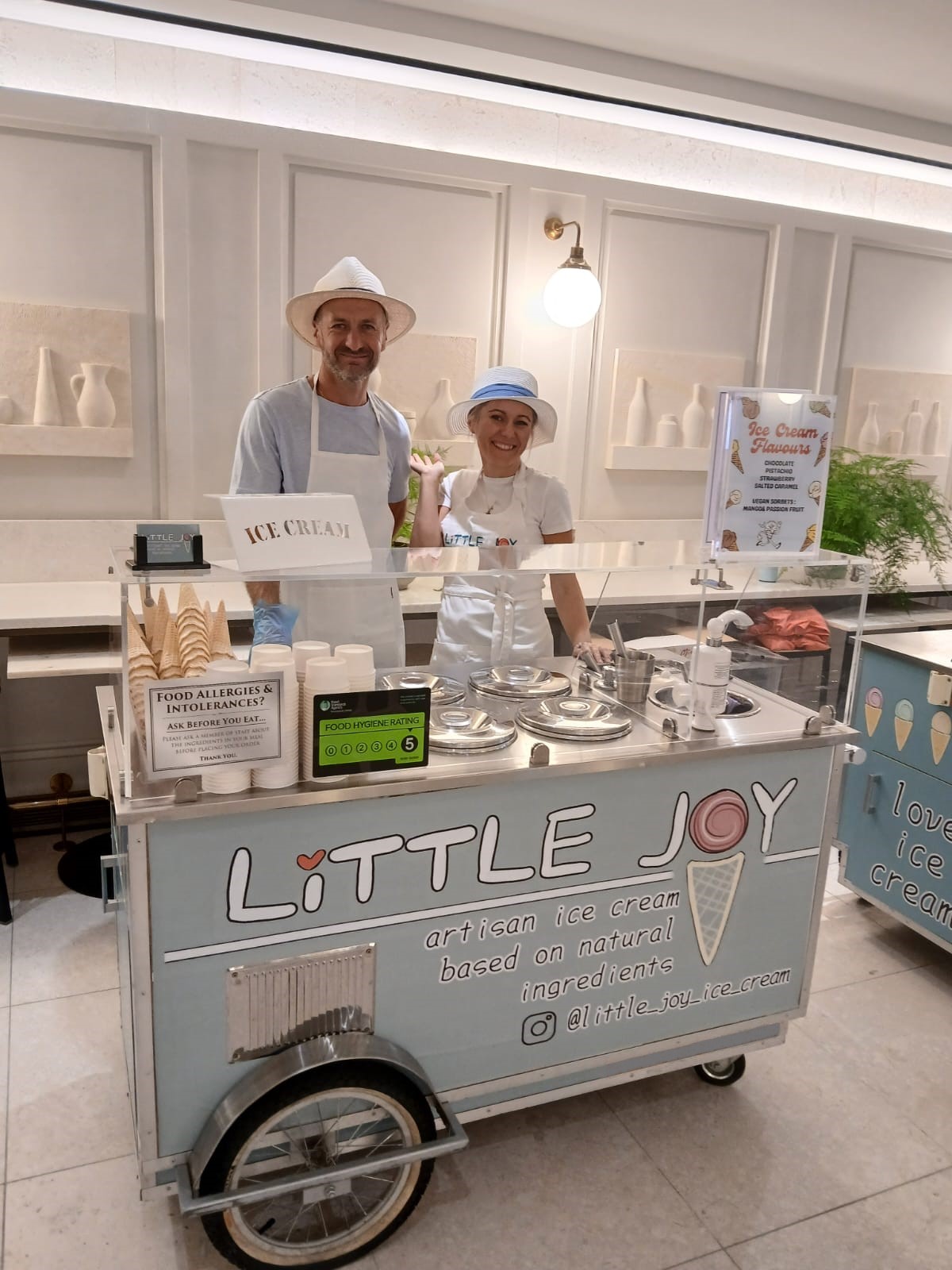Artisan Ice Cream Based on Natural Ingredients