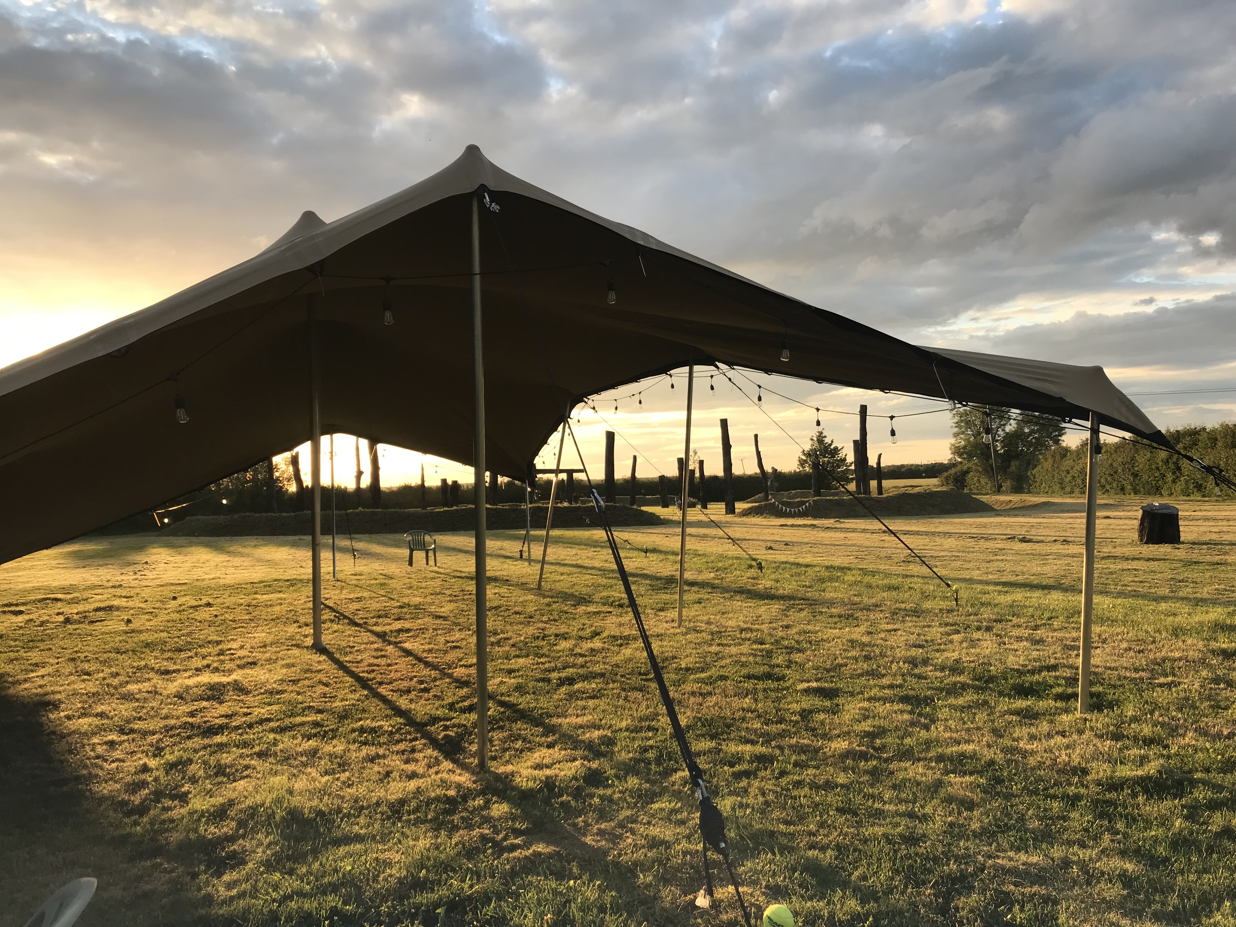 Stylish & Elegant 7.5 x 5m Stretch Tent