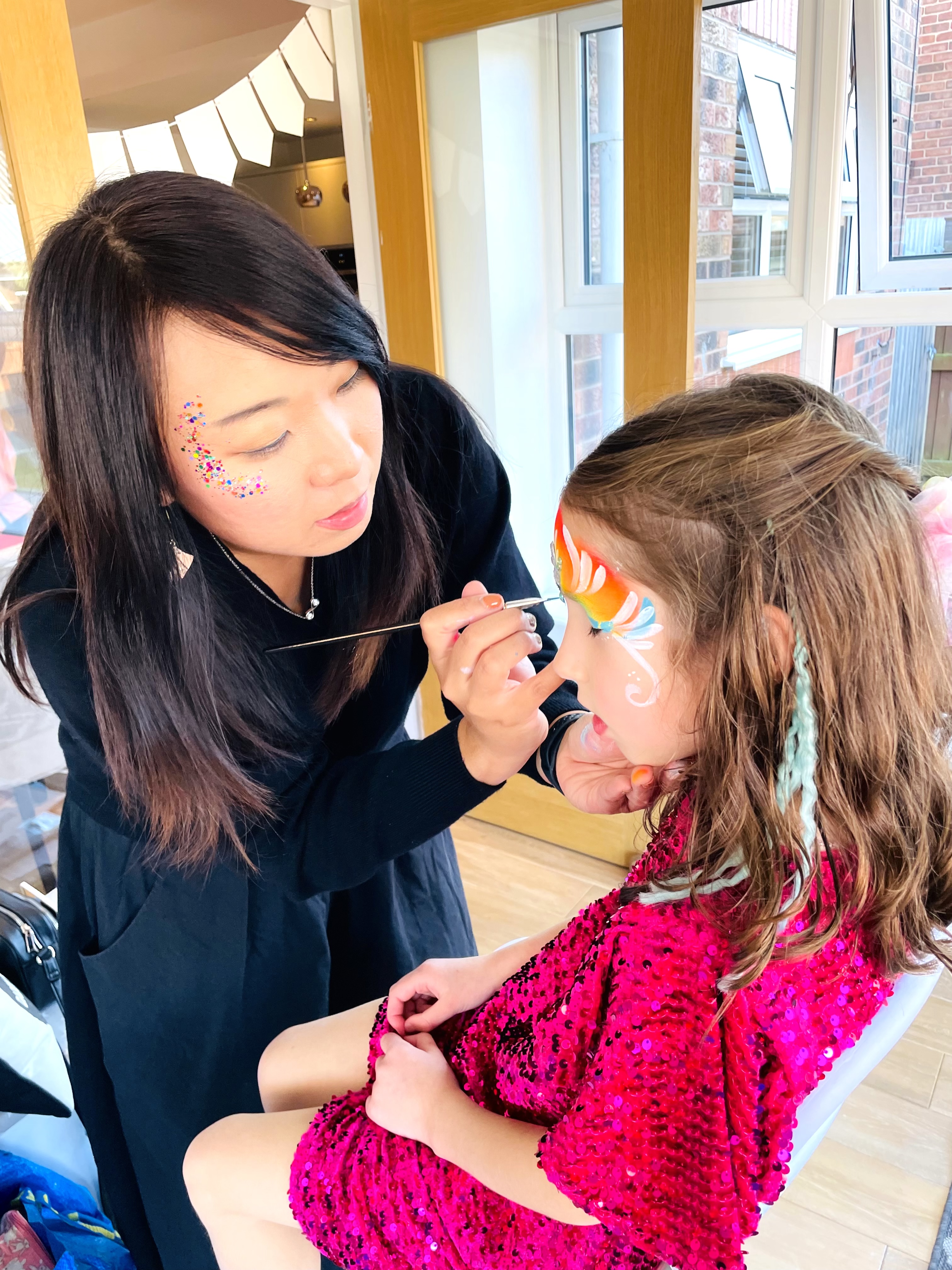 Just face painting by Ellen Kids Parties Warrington, Cheshire