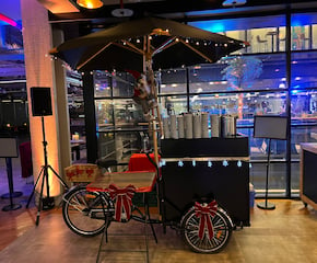 Hot Dogs Served in Fresh Rolls from Beautiful Tricycle