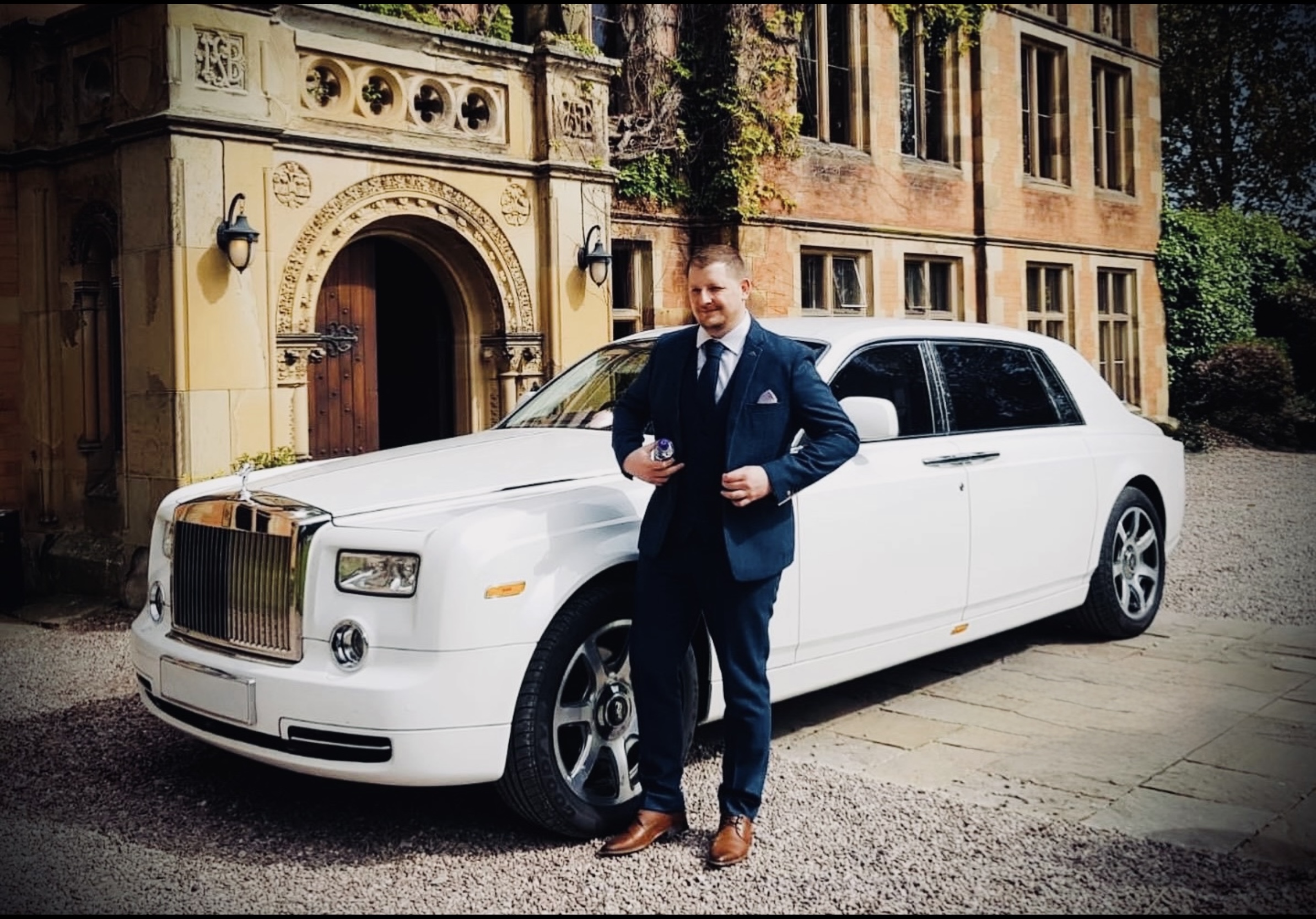 Rolls Royce Phantom Pearl White