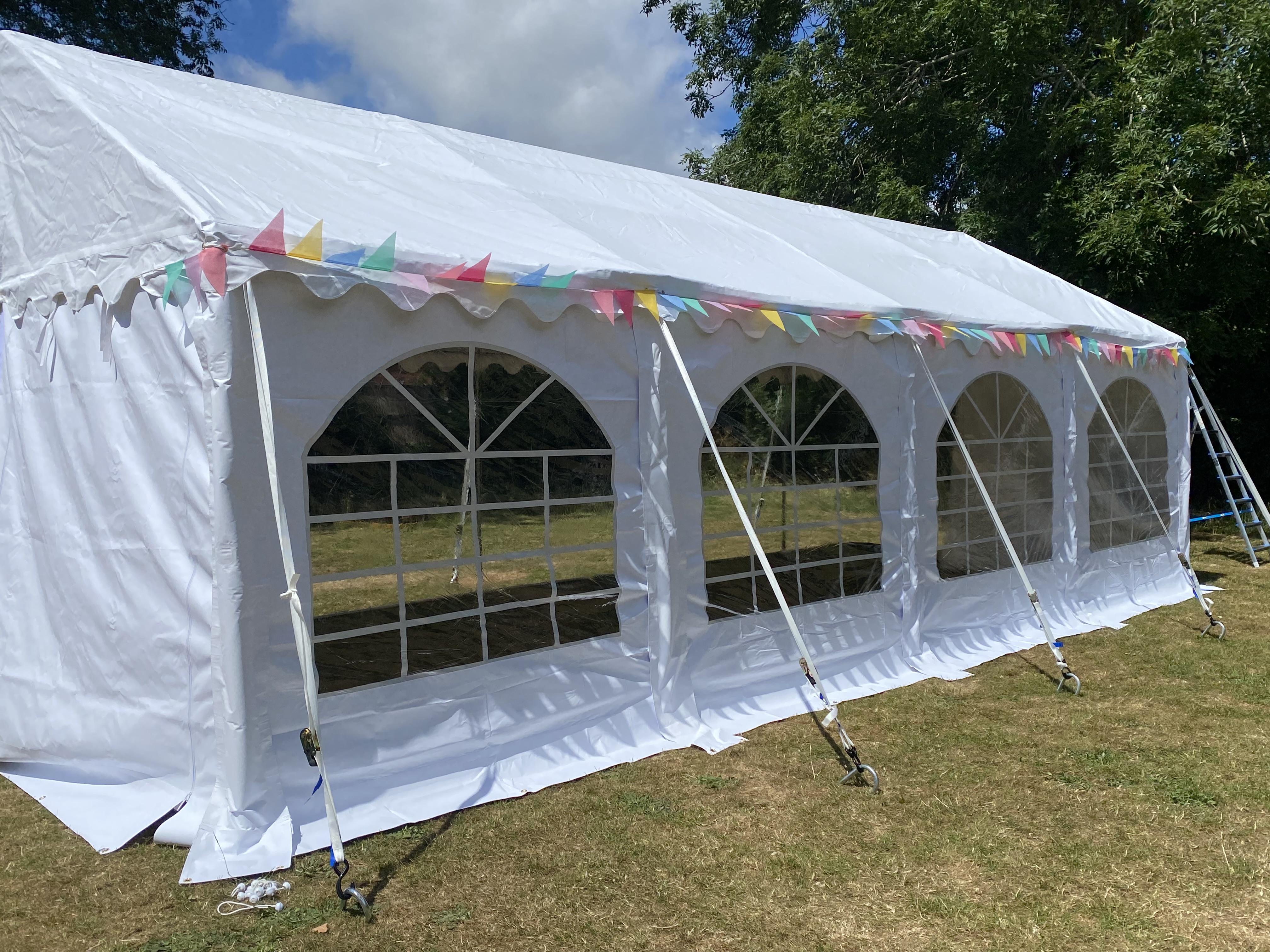 The 4m x 8m Marquee For Mighty Gatherings & Modest Gardens Alike!