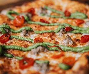 Neapolitan-Style Pizza Using Wild Produce