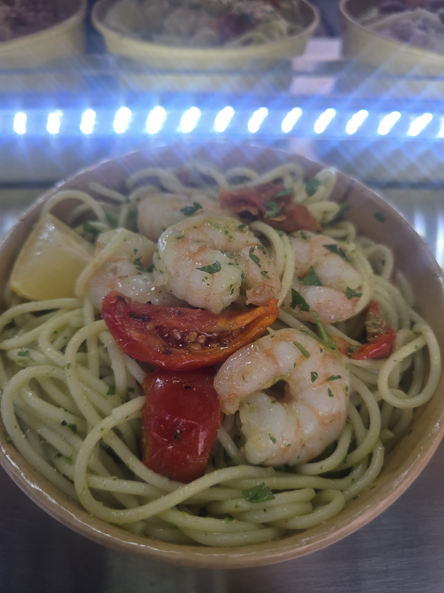 Fresh Pasta in a Cheese Wheel