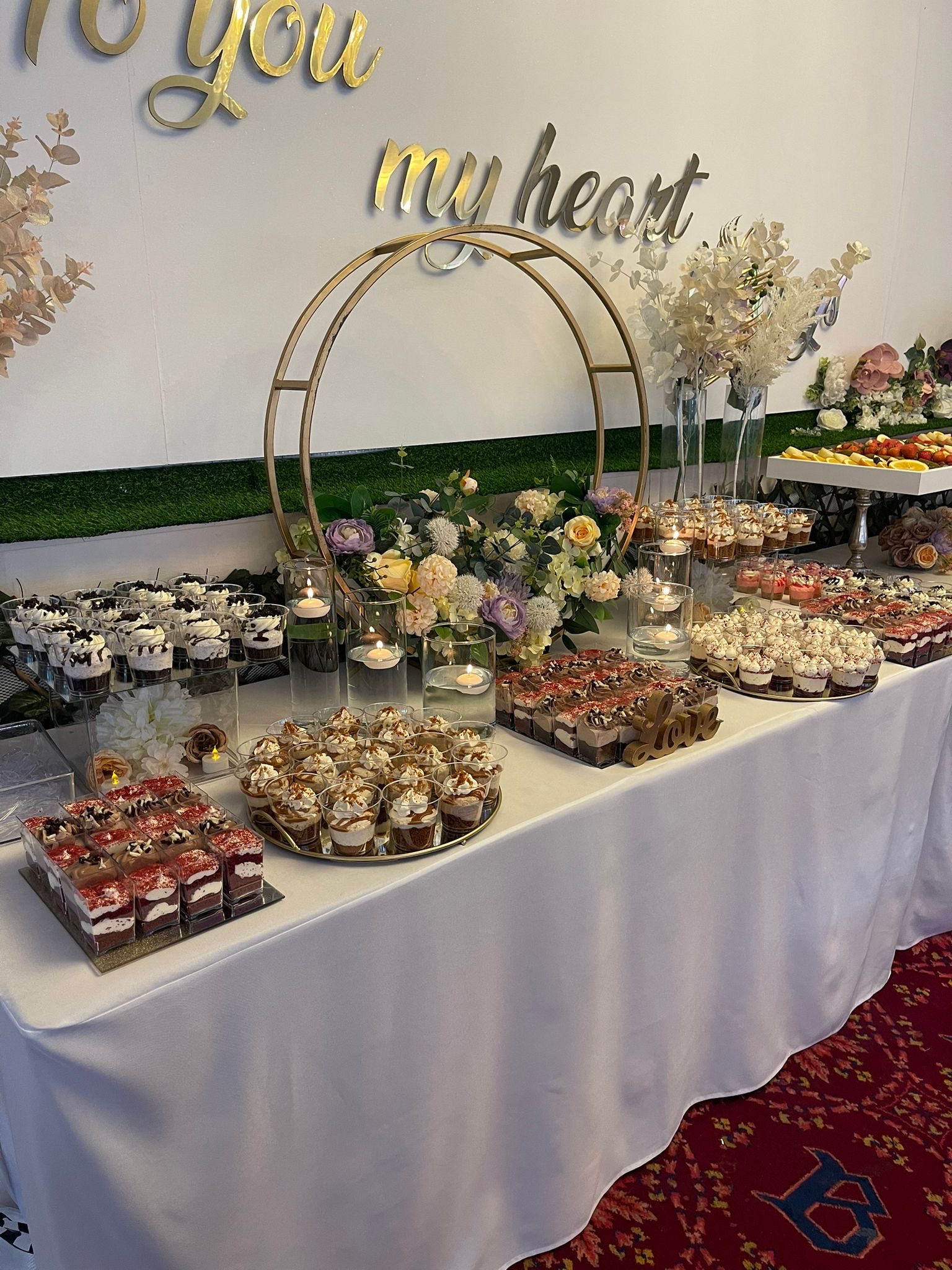 Indulgent Dessert Station for Events