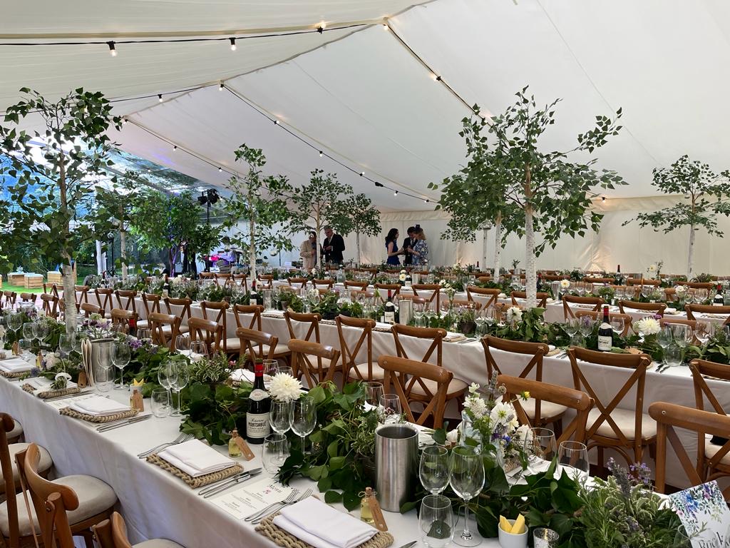 Create your Personalised Venue with a 12m x 27m Marquee