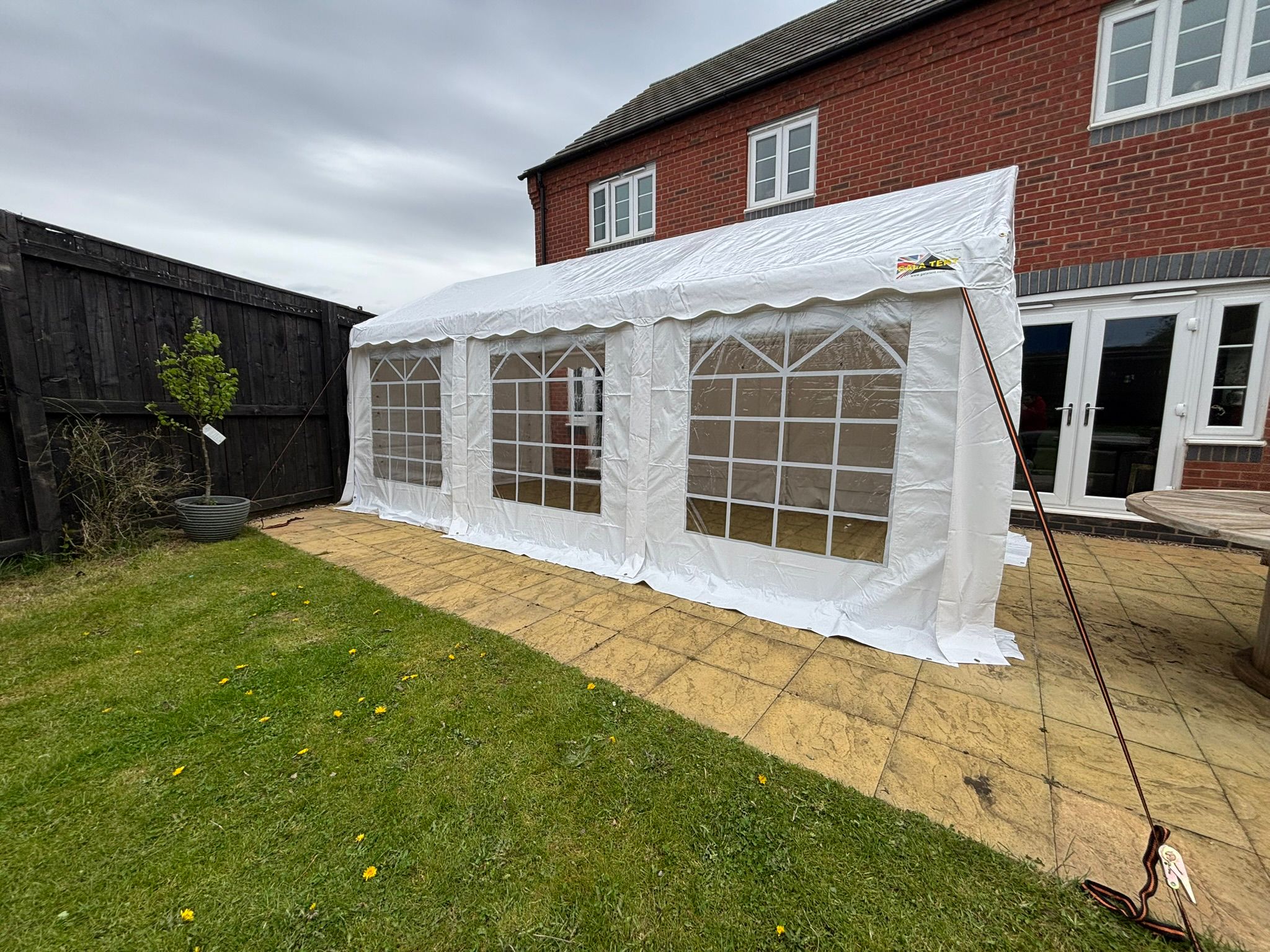 3m x 6m Gala Tent Ideal for Weddings & Gatherings