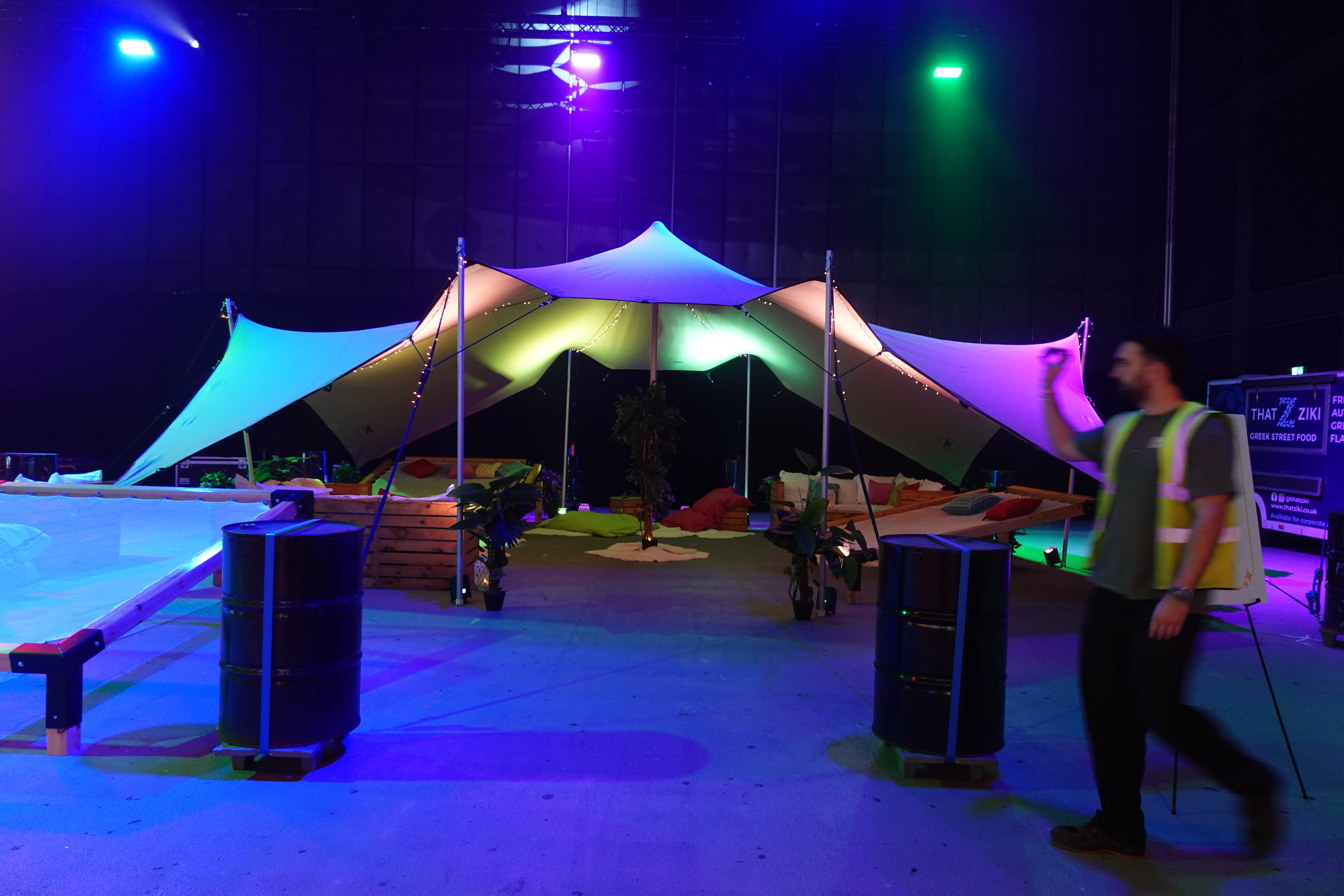 10.5m x 7.5m Stretch Tent for Creative & Luxury Events