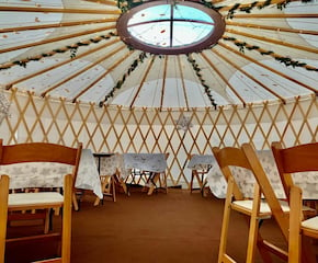 Stylish & Unique 18' Yurt