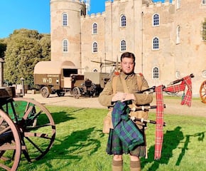 Bagpiper George Brings Traditional Scottish Music