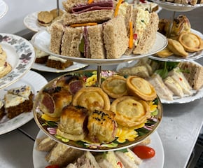 Traditional, British Afternoon Tea with Locally Sourced Ingredients