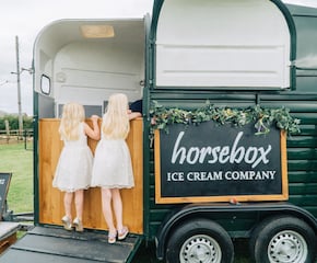 Unique Ice Cream Flavours Served From Our Vintage Horsebox