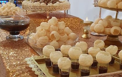 Authentic And Delicious Gol Gappe Table