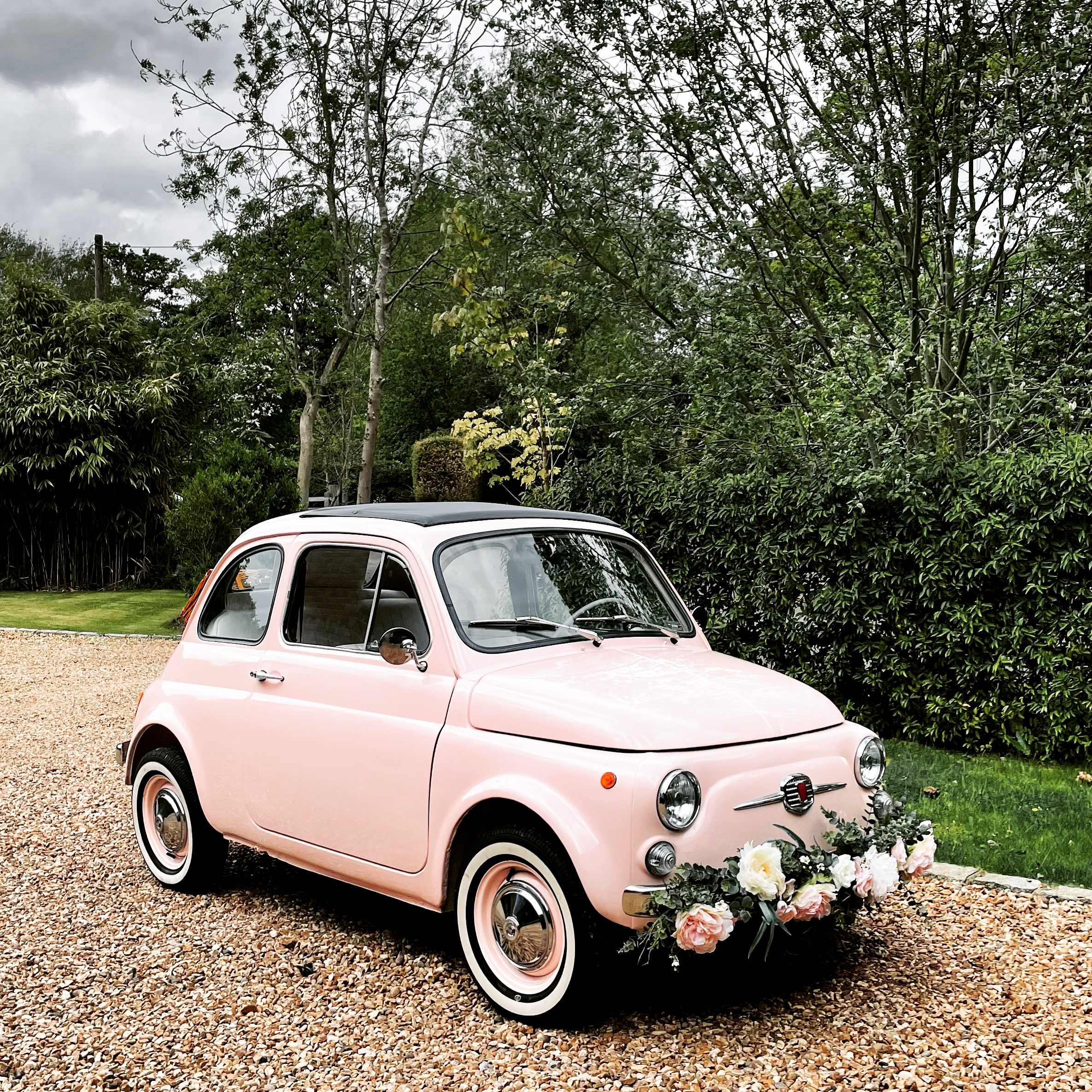 'Rosie' The Pink Fiat 500 - A Fun, Stylish & Truly Unique Car