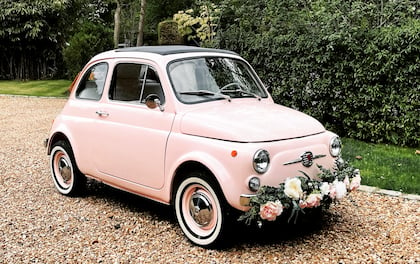 'Rosie' The Pink Fiat 500 - A Fun, Stylish & Truly Unique Car
