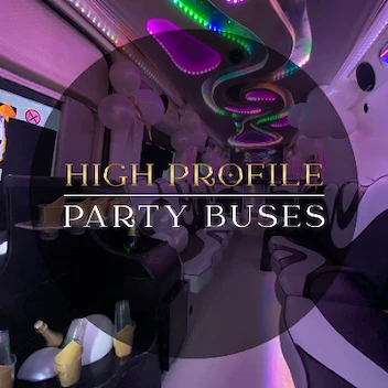 High Profile Party Buses