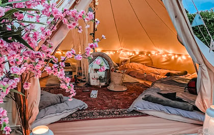 Luxury Bell Tent Hire for Sleepover Parties