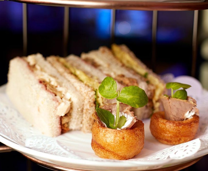 Delightful Cream Tea Served on Vintage China
