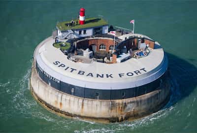Spitbank Fort for hire