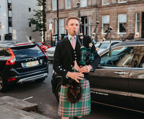 Highland Bagpiper Alexander For Special Events