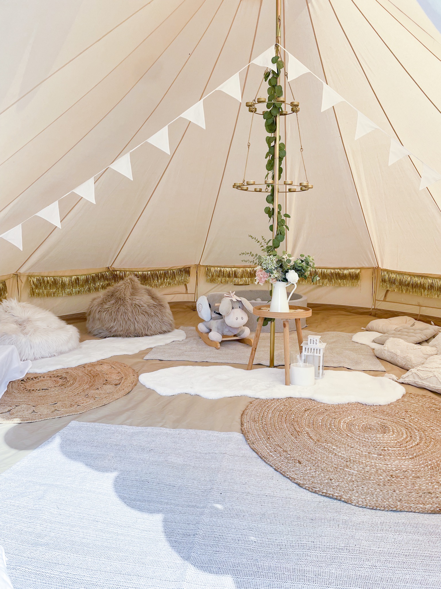 Luxury Bell Tent Play