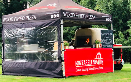 MozzarellaNation Great Tasting Wood Fired Pizza ~ High Output Catering