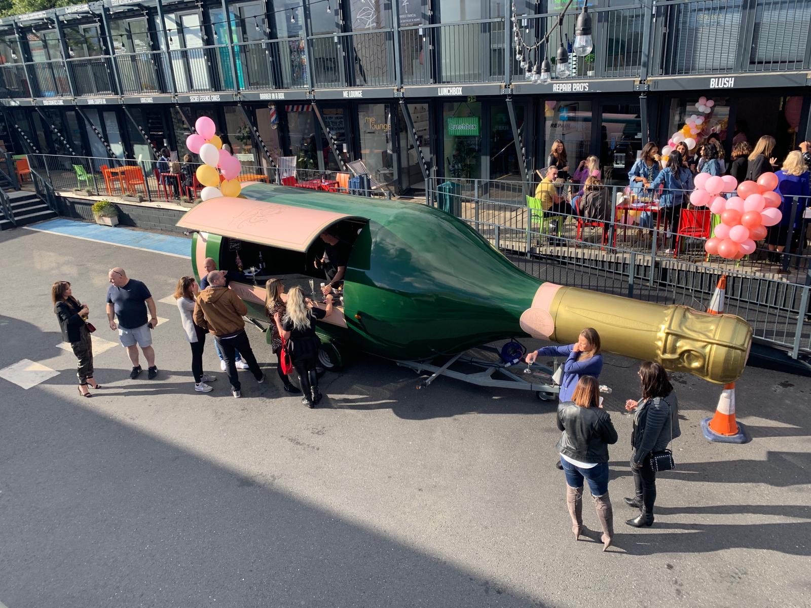 One-of-a-Kind Bar Serving Prosecco, Beers & Spirits