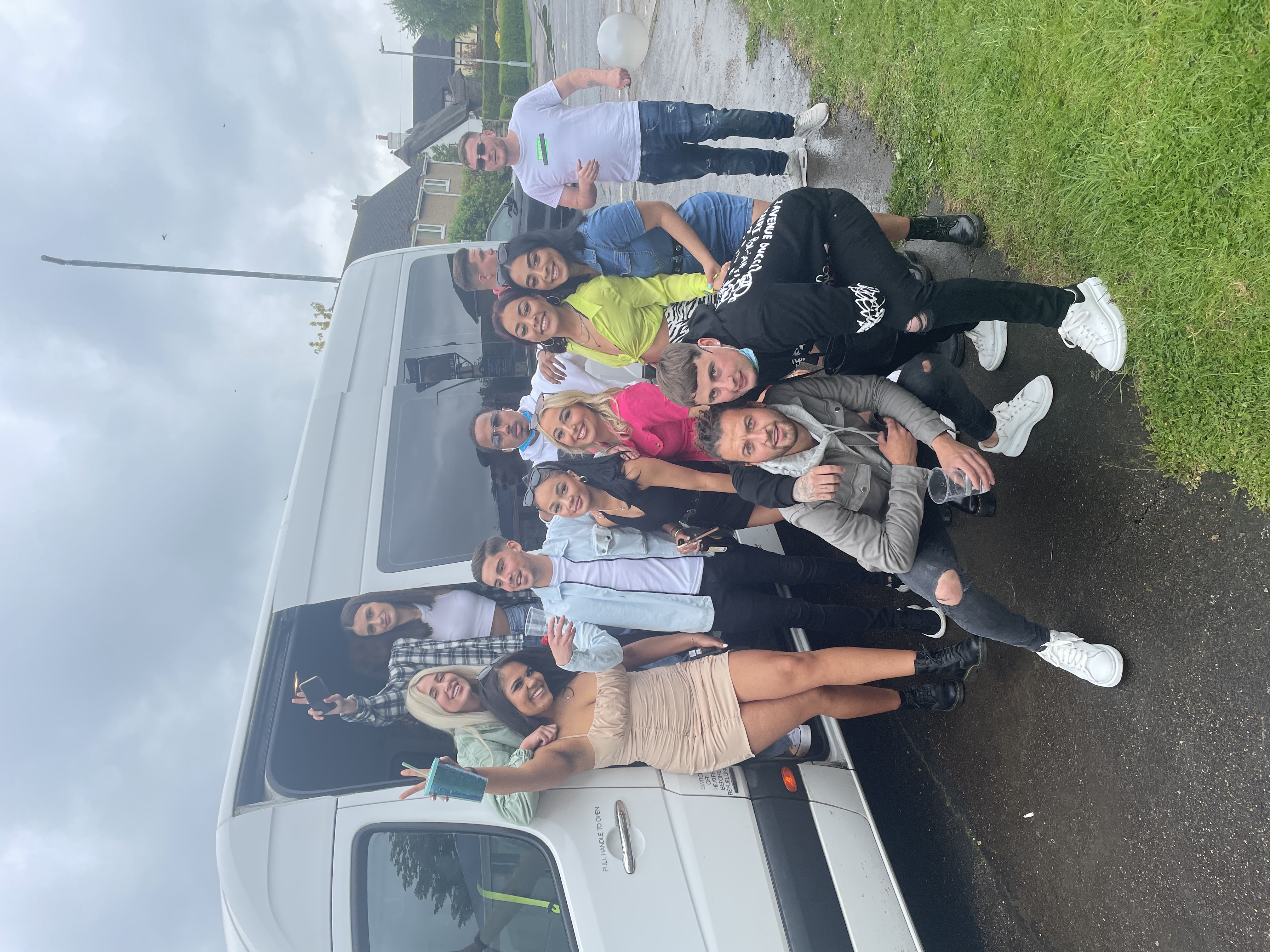 Luxury White VIP Minibus