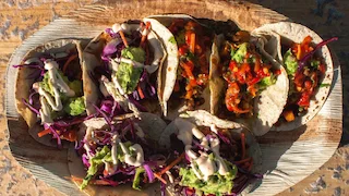 Bottomless Mexican Inspired Tacos with British Ingredients