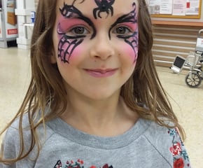 Bringing Artistic Flair To Event Creating Paintings On Each Kid's Face