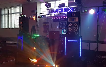 DJ Apex With Mobile Disco & Lights Show 